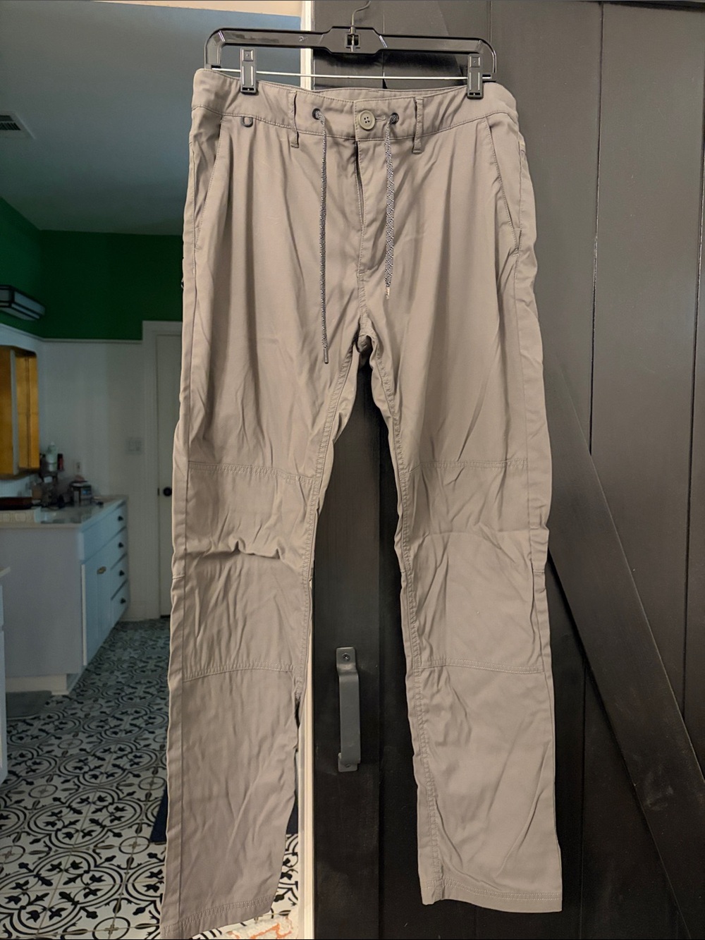 Roark Men's Casual Drawstring Pants -  Gray